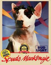 Budweiser Bud Light Beer Advertising Metal  Sign 8x12in Vintage Frogs Spud - $24.74