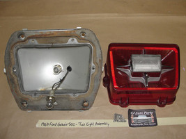 1969 69 Ford Galaxie 500 Tail Light Lens Housing Assembly Reverse BACK-UP Light - £78.03 GBP