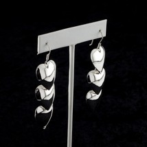 Argento Sterling .925 Tre Orecchini Cuore a Goccia Fantastico Regalo per... - €166,66 EUR