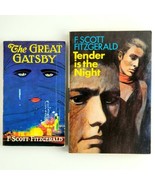 Great Gatsby Tender is the Night Lot Of 2 Fitzgerald Classic Paperback B... - £23.17 GBP