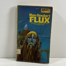 FLUX BY RON GOULART 1974 1ST PRINTING MASS MARKET PAPERBACK - £16.60 GBP