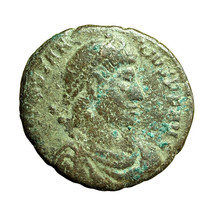 Roman Coin Constantius II Constantinople Bust / Emperor Spes Reipvblice 04137 - £16.53 GBP