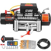Warn Truck Winch: 12,000lb Capacity Cable for Off-Road Recovery & Towing - $391.49