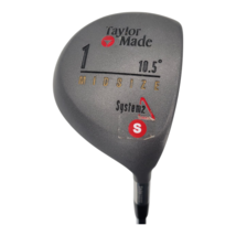 TaylorMade System2 Midsize 10.5° Driver S300 Steel Shaft Original Grip R... - $39.95