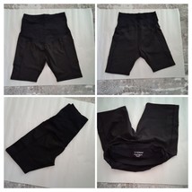 Sweetaluna Black Maternity Over The Belly Stretch Shorts With Side Pocke... - $18.00