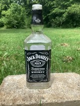 Jack Daniel&#39;s Empty Bottle 750ML Collectible Upcycle Craft Project Whiskey - £14.03 GBP