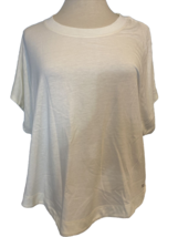 Dick&#39;s Sporting Goods Cream Boxy Fashion Tee, Women&#39;s Size 2XL, NWT - $9.49
