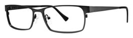 GVX537 Men&#39;s Glasses - GVX Stainless Steel Collection Frames - Gunmetal/Black 52 - £117.85 GBP