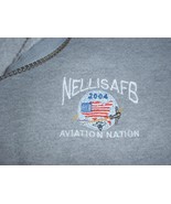 Nellis AFB Nevada &quot;Aviation Nation 2004&quot; US Air Force airshow sweatshirt... - £15.63 GBP