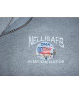 Nellis AFB Nevada &quot;Aviation Nation 2004&quot; US Air Force airshow sweatshirt... - $377.92 MXN