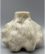 Abigail Ahern Ruma Bud Vase Ceramic 4&quot; Organic Shape Decorative Pottery ... - $19.48