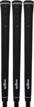 Majek Tour Pro Soft Black Standard Size LOGO Golf Grips ( 3 PACK ) - $14.65