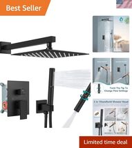 Shower System with Rainfall Shower Head and Handheld Wall Mount,High Pre... - $179.68