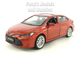 4.5 inch 2018 Toyota Corolla Hybrid 1/43 Scale Diecast Model by Showcasts - Red - $14.84