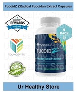 FucoidZ ZRadical Fucoidan Extract 60 Caps (4 PACK) Youngevity *LOYALTY R... - $155.95