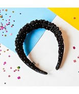 LELE SADOUGHI Jet Dot Velvet Kelly Headband BRAND NEW WITH TAGS RV $85 - €55,09 EUR