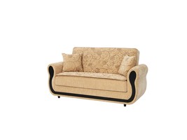 PrimeNest Averna Collection: Beige Convertible Storage Loveseat - $1,653.47 CAD