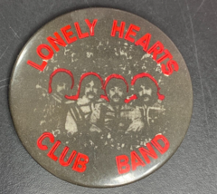 The Beatles Sgt. Peppers Lonely Hearts Club Band Vintage Pin Button Badg... - $18.07