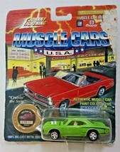 Vintage 1994 Johnny Lightning Muscle Cars USA 1970 Dodge Superbee Green ... - $9.99