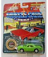 Vintage 1994 Johnny Lightning Muscle Cars USA 1970 Dodge Superbee Green ... - £7.82 GBP