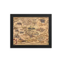 The Wizard of Oz Glenda Map Prop Print Reprint - £51.00 GBP