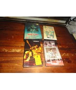 4 vhs lot 2 sealed jimi hendrix star trek wolf lake hbo comedy promo video - $20.22 CAD