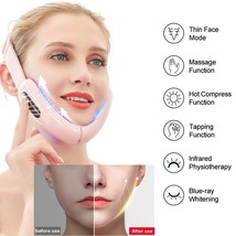 Chin Lift V-line LED Therapy V Shape Face Lift Device Anti Ageing Rejuvenation - £26.31 GBP