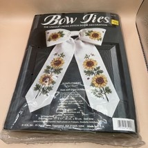 Bow Ties Counted Cross Stitch Door Kit by JCA 08105 Sunflowers - $240.75 MXN