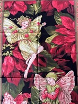 Michael Miller Panel 23x44” DC5537 HOLIDAY FAIRIES 2011 Cicely Mary Barker - £14.80 GBP