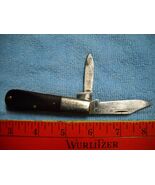CASE XX 4 dot 1965 RED BONE Saw Cut Barlow Pocket Worn Condition CV blad... - $178.15