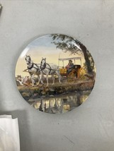 Knowles Fina China &#39;The Surrey&#39; from Oklahoma! Limited Collector Plate 1985 - £8.92 GBP