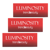 Lot of 3 TrendBeauty Luminosity Eyeshadow Full Size Palettes 12 Shades NEW - £20.59 GBP