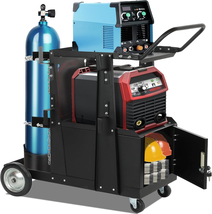 RCARTICH Welding Cart,Heavy Duty Rolling Welder Carts with 360 Swivel Wh... - $242.12