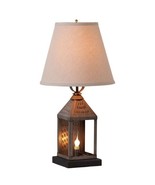 Valley Forge Tin Lamp with Linen Shade - $5,759.83 MXN