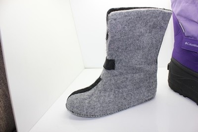 Columbia Powderbug Plus II Boots in Emperor, Paisley Purple Youth Size 3 Item image 14