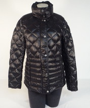 Lauren Ralph Lauren Black Packable Quilted Down Filled Puffer Jacket Wom... - $284.99