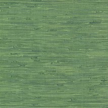 Fiber Green Grasscloth Wallpaper 20.5in X Abstract Modern Contemporary P... - £71.11 GBP