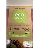 Eco One Bento Lunch Box, Portable Meal Container, BPA Free Non-Toxic, NIB - $183.24 MXN