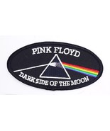 Pink Floyd Dark Side Of The Moon Iron On Embroidered Patch 4&quot; X 2&quot; - £5.08 GBP