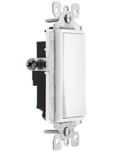 DS315-W ORBIT  Decora 3WAY Rocker Switch WHITE NEW - $96.69 MXN