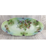 Antique Celery Dish P.K. Silesia Grape Motif Made in Germany - €29,95 EUR