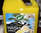 Turtle Wax Hyperfoam Wash &amp; Wax, Amazing Clean Shine In 1 Step  (128 Ounce) - $49.49