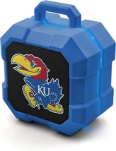 NCAA Kansas Jayhawks Shockbox LED Wireless Bluetooth Speaker, Team Color - £31.23 GBP