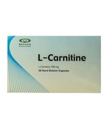L-Carnitine Mepaco 20 Hard Gelatin Capsules – Fat Burner &amp; Energy Booster - $43.00
