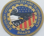 Non Usato Toppa US Recovery Accountability E Trasparenza Board 3 &quot; D - $24.53