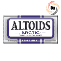 5x Tins Altoids Arctic Peppermint Flavor Mint | 50 Mints Per Tin | Fast ... - £13.12 GBP