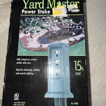 Yard Master Power Stake - 3 Grounded Outlets - $19.60