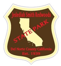 Jedediah Smith Redwoods State Park Sticker R4891 California YOU CHOOSE SIZE - $1.45+