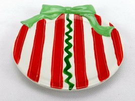 Christmas Cookie Plate, 6&quot; Plate Just Right for Leaving Cookies for Santa - £7.75 GBP