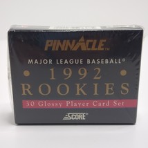 1992 Score Pinnacle Rookies Glossy Set 30 Cards Factory Sealed Baseball ... - $183.97 MXN